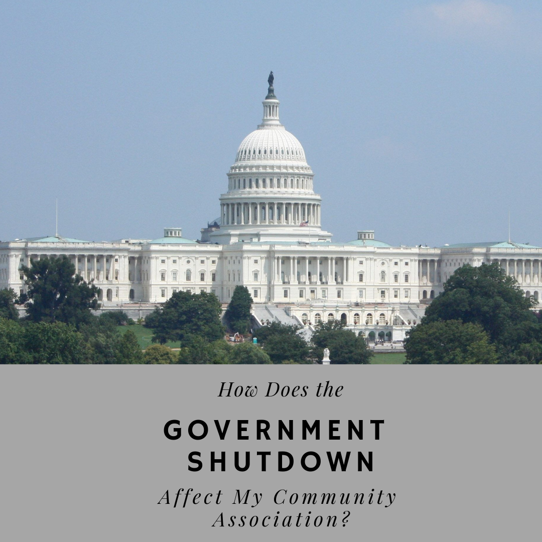 How Does the Government Shutdown Affect My Community Association?