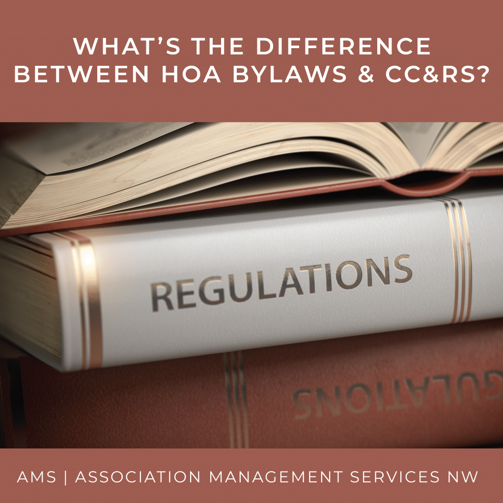 What's the Difference between HOA Bylaws and CC&Rs