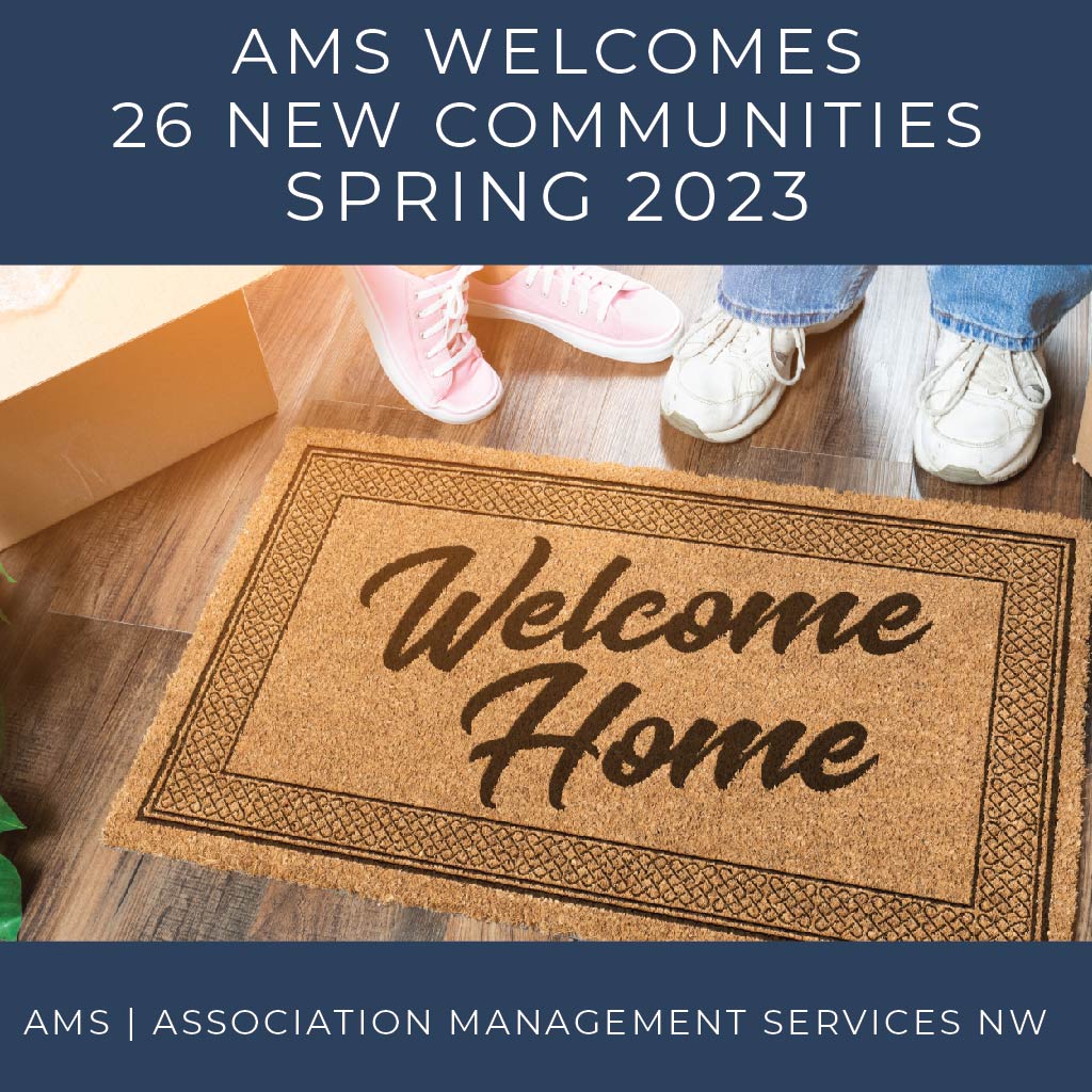 AMS welcomes 26 new communities spring 2023
