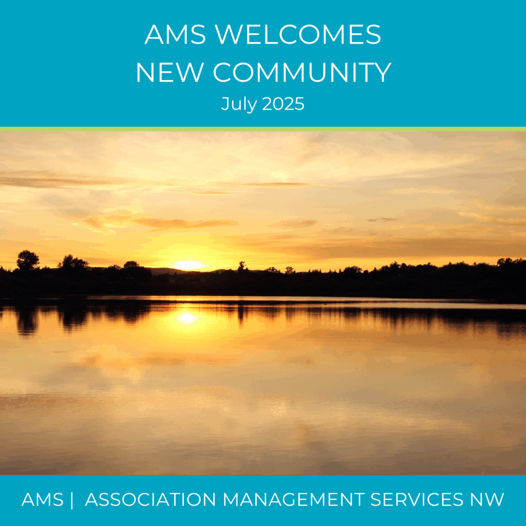 AMS Welcomes New Community July 2025