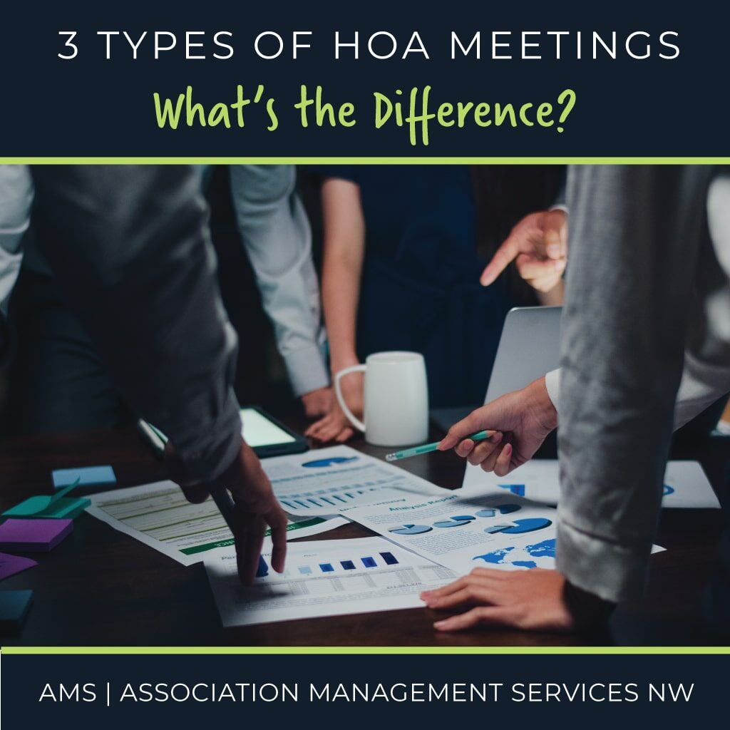 3 Types of HOA Meetings - What's the Difference